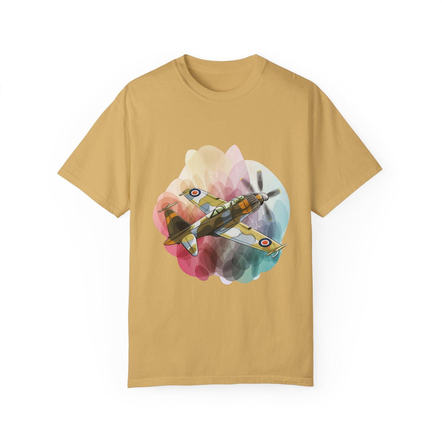 Unisex Garment-Dyed T-Shirt | Retro Aviation Tee - Soft & Stylish Casual Wear for All Sizes