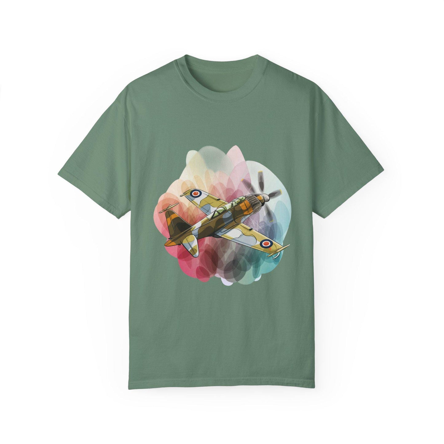 Unisex Garment-Dyed T-Shirt | Retro Aviation Tee - Soft & Stylish Casual Wear for All Sizes