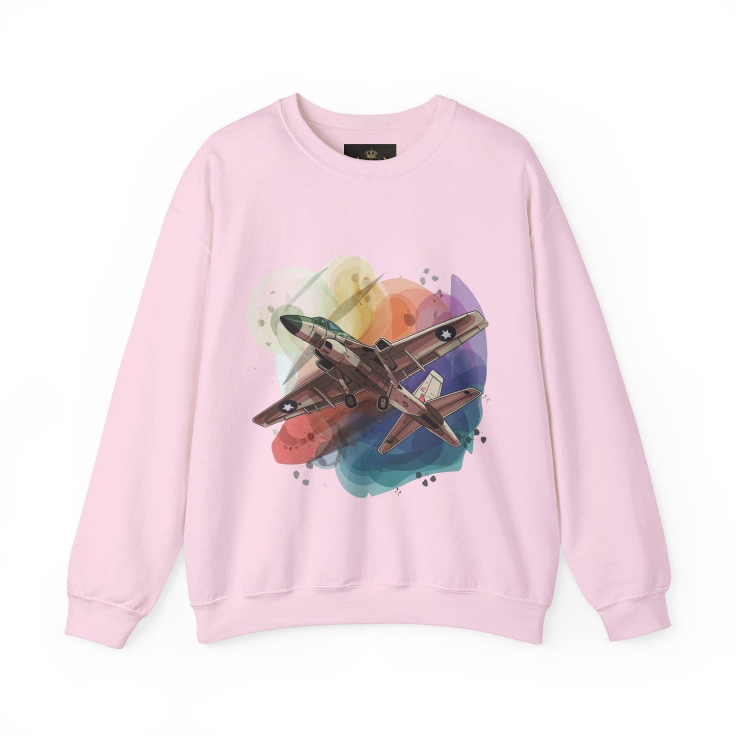 Unisex Heavy Blend™ Crewneck Sweatshirt | Retro Aviation Pullover | Cozy & Stylish Casual Wear for All