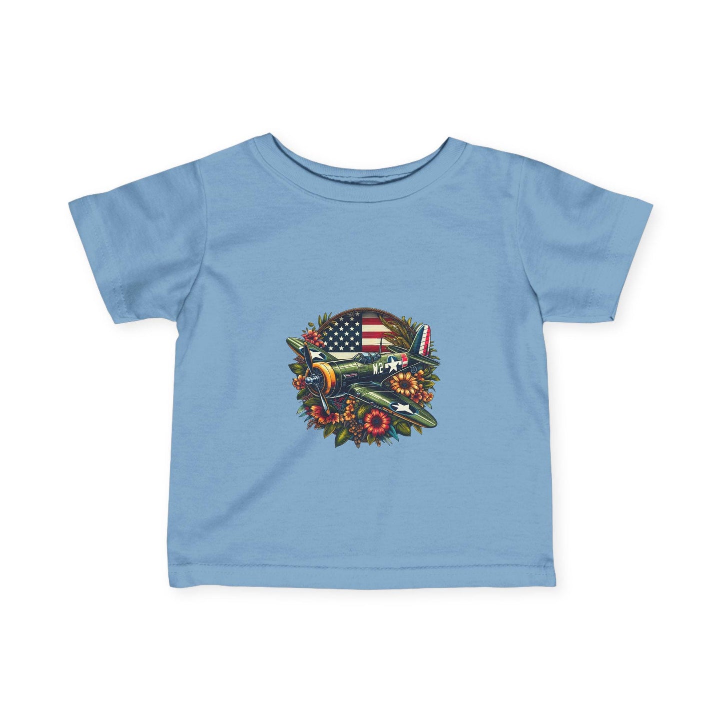 Infant Fine Jersey Tee - Soft Cotton Baby Shirt, Comfortable Stylish for Newborns & Infants, Perfect Gift for Baby Showers