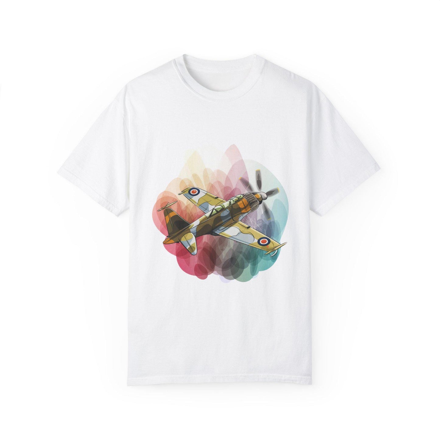 Unisex Garment-Dyed T-Shirt | Retro Aviation Tee - Soft & Stylish Casual Wear for All Sizes