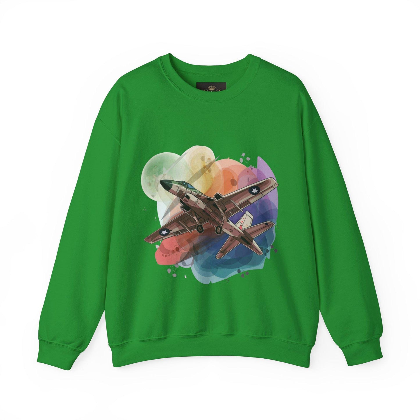 Unisex Heavy Blend™ Crewneck Sweatshirt | Retro Aviation Pullover | Cozy & Stylish Casual Wear for All