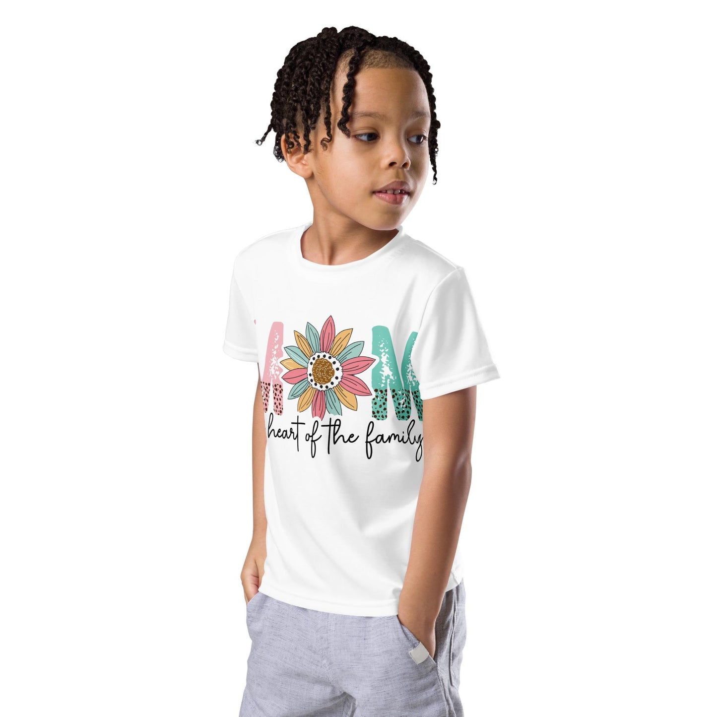 Kids crew neck t-shirt